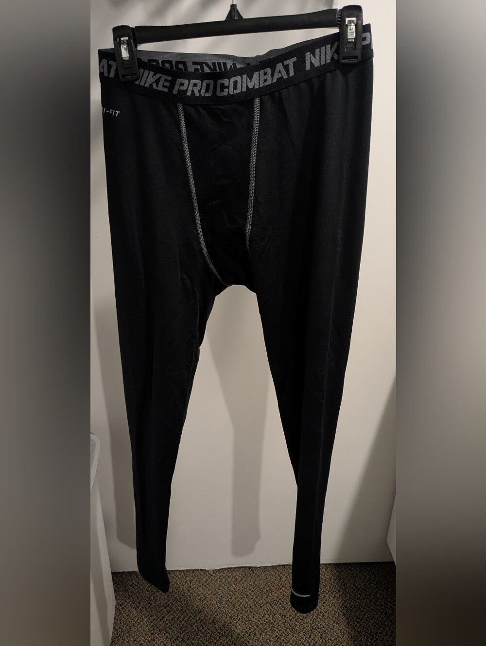 Nike Black Men's Pro Combat Thermal Tights